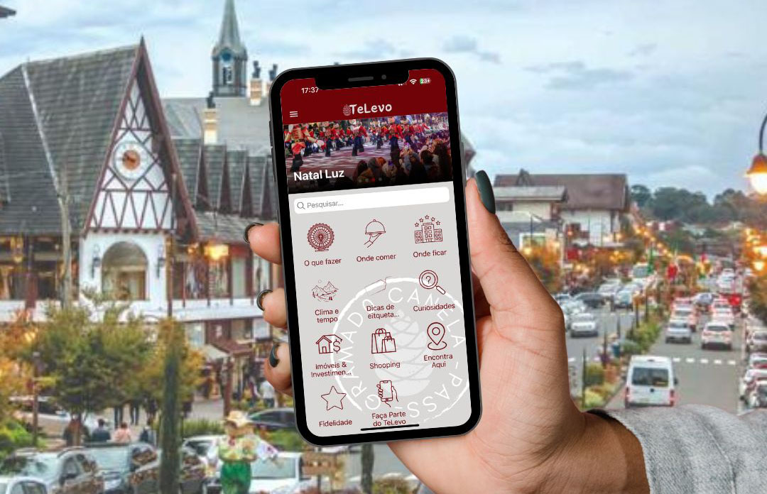 Te Levo: Gramado ganha primeiro aplicativo de geolocalização com curadoria local focado em experiências premium