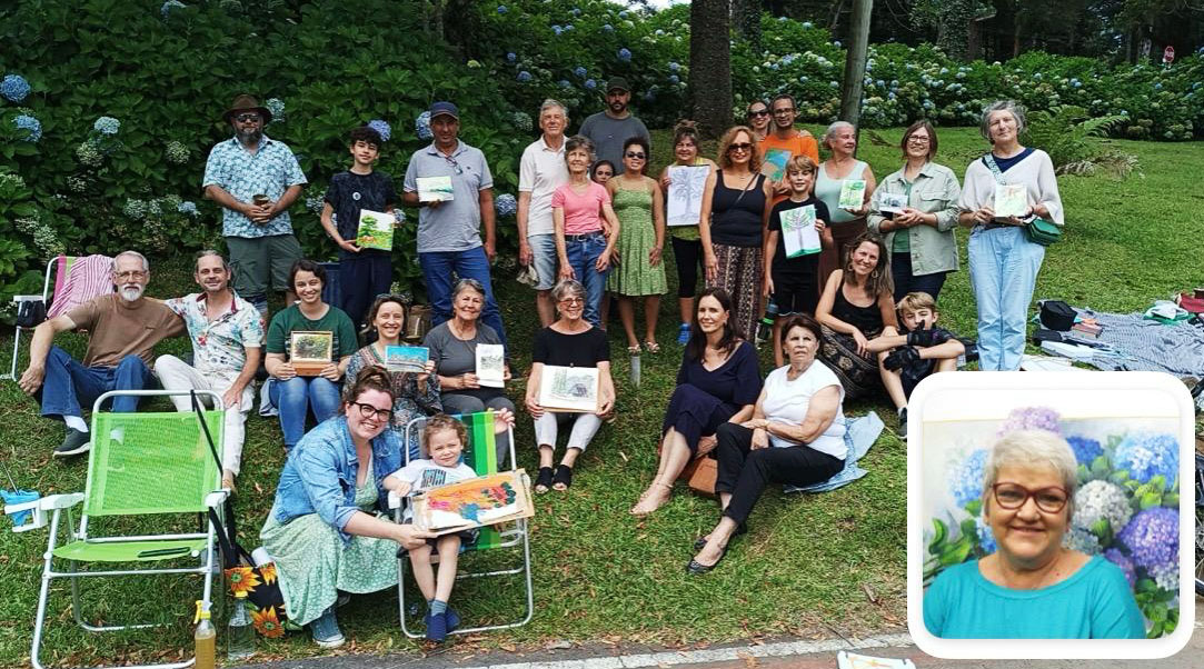Arte e Memória: Encontro do Gramado Natural no Parque Carrieri presta homenagem à pintora Lisete Heidrich