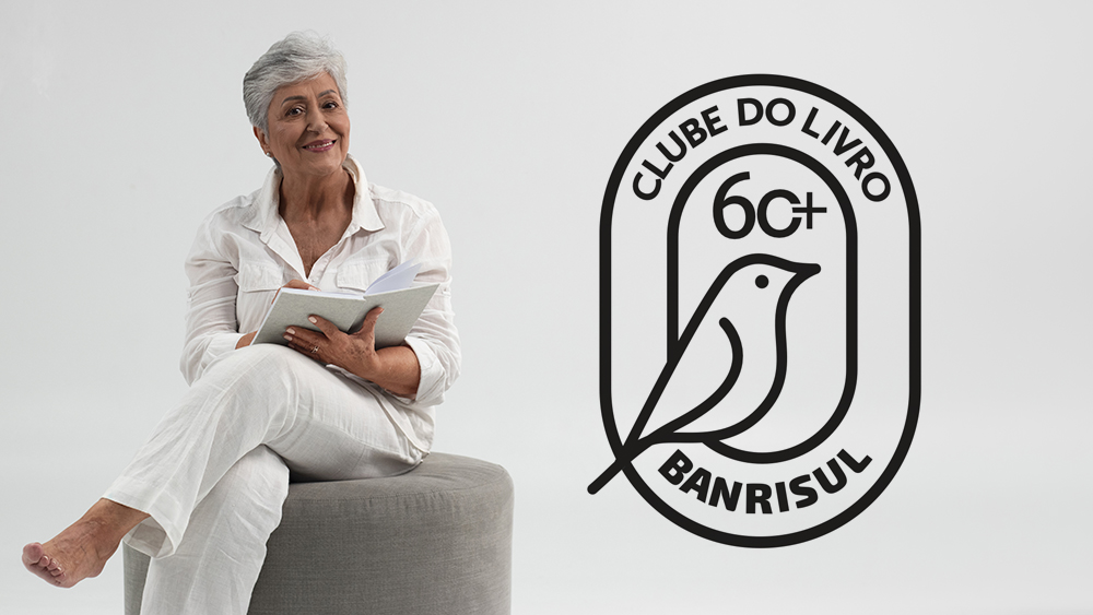 Banrisul Cultural cria clube do livro gratuito voltado ao público 60+